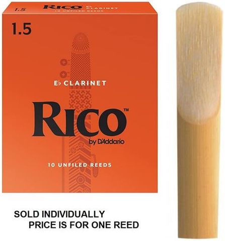 Rico Eb 1.5 CLARINET Reeds