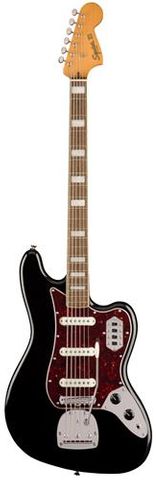 Fender Sq CV Bass Guitar VI LRL Blk