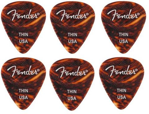 Fender Wavelenght 351 Thin 6pk Shell Pks