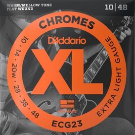D'Addario ECG23 X Lite Chromes Electric