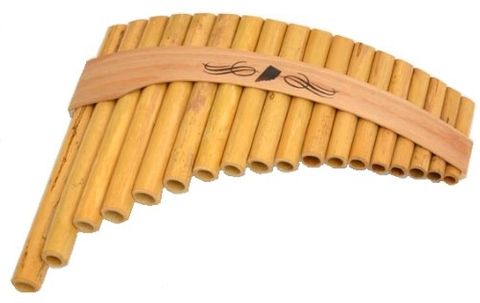 18 note C (G-C) Curved Roumaines Panpipe