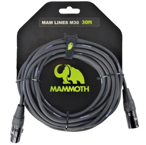 Mammoth Mam Flex M30 XLR-XLR Mic Cable
