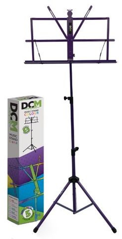 DCM STBS01 PURPLE Music Stand w Bag