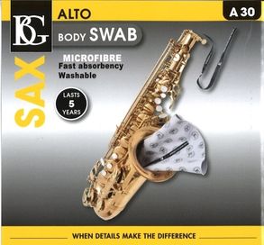 BG ALTO SAX Microfibre Cleaning Swab