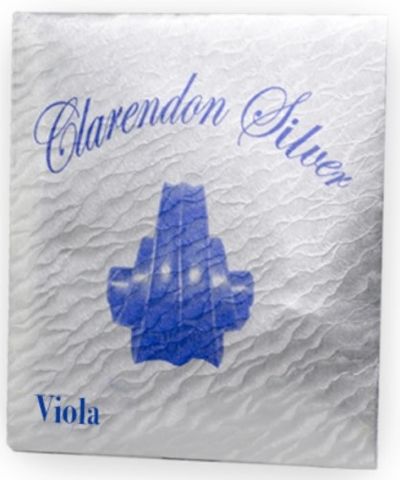 Clarendon SILVER 16in VIOLA String Set