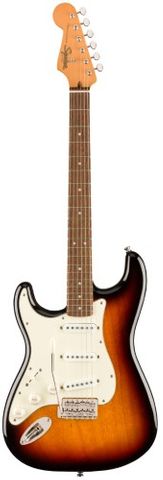 Fender Sq CV 60s LH Strat LRL 3TS Guitar