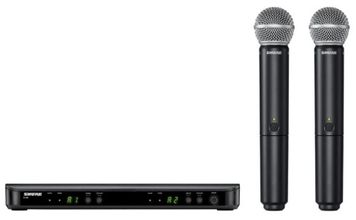 Shure Dual SM58 Wireless HH Mic System