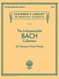 Indispensable Bach Collection 23 Pno Pcs