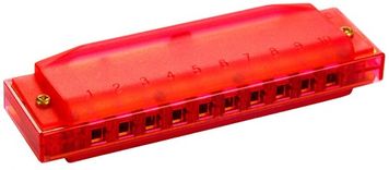 Hohner RED Translucent Harp