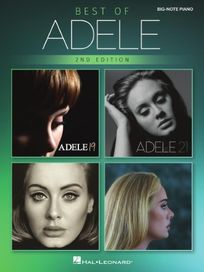 Best of Adele Big Note Piano