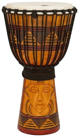 Toca 12in Tribal Mask Djembe