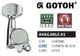 Gotoh G38B 6 Inline Black Machine Heads