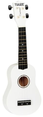 Tanglewood TUTSPWH White SOPRANO Uke Pk