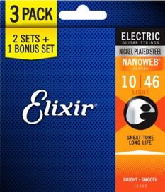 Elixir 3 pack 16542 10-46 Nanoweb Elect