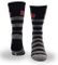 Kiss Lightning Stripes Crew Socks Charc