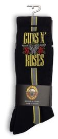 GNR Side Stripe Crew Socks Black L