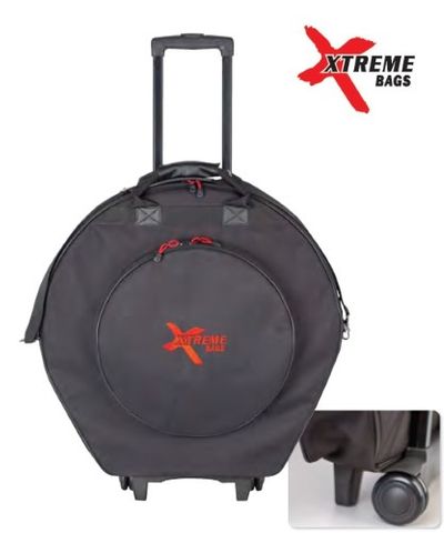 Xtreme 22in Cymbal Bag w Wheels