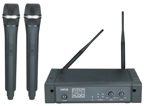 Event Audio UHF2E Dual Wireless Mic Sys