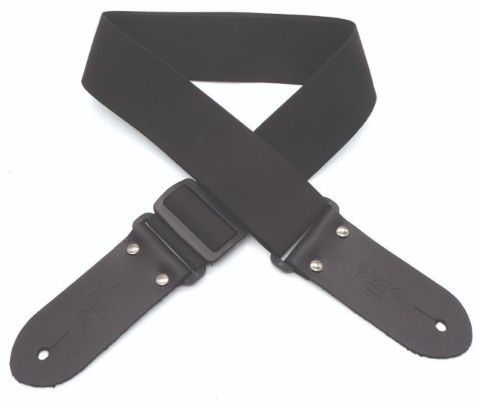 DSL ELS20 Black Elastic Guitar Strap