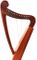 Opus 15st  Lyre Harp in Natural Finish