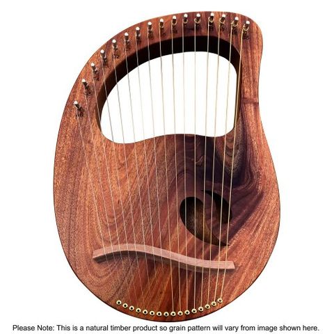 Opus 16st  Lyre Harp in Bean Shape