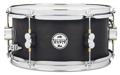 PDP SN0612BWCR Black Wax Snare Drum