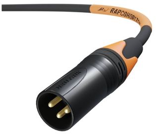 Rapco 30m Orange XLR to XLR Mic Cable