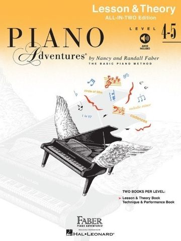 Piano Adv 4-5 All In Two Lesson Theory