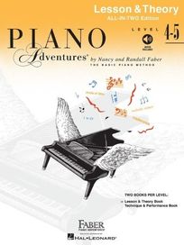 Piano Adv 4-5 All In Two Lesson Theory