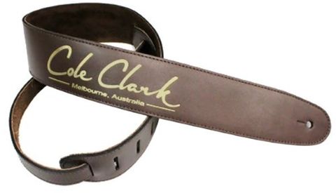 Cole Clark BROWN Leather Strap w Gold