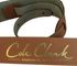 Cole Clark TAN Leather Strap w Gold