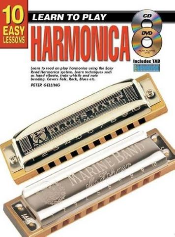 69110 10 Easy Harmonica