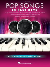 Pop Songs In Easy Keys Easy Piano