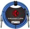 Kirlin 20ft BLUE Woven Cable IWCC201