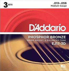 D'Addario 3D EJ17 Acoustic Guitar String