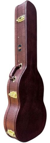 Torque SG Wood Case w Brown Arch Top