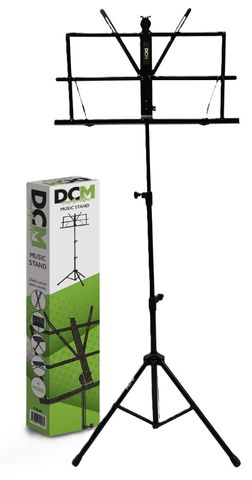 DCM STBS01 Music Stand w Bag BLACK