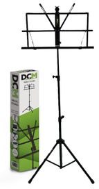 DCM STBS01 Music Stand w Bag BLACK