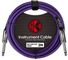 Kirlin 10ft PURPLE Woven Guitar Cable