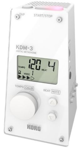 Korg KDM3W White Digital Metronome