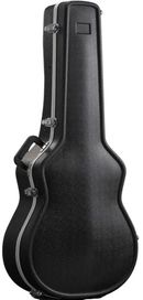 Torque Jumbo Black Guitar Case