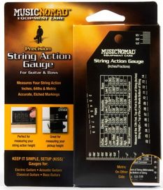 Music Nomad String Action Gauge
