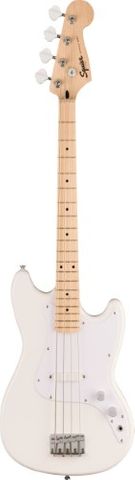 Fender Squier White Sonic Bronco Bass