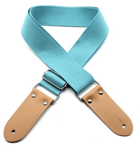 DSL LIGHT BLUE 50COTTON Guitar Strap