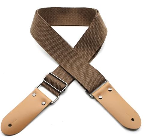 DSL BROWN 50COTTON Guitar Strap