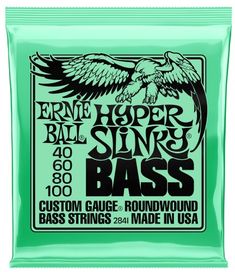 Ernie Ball 40-100 Hyper Slinky Bass Strg