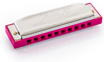 Hohner C Special 20 Pink Harmonica