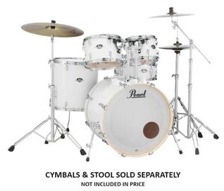 Pearl Export 725 EXX 22in White Drum Kit