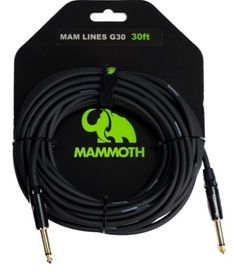 Mammoth G30 30ft Instrument Cable