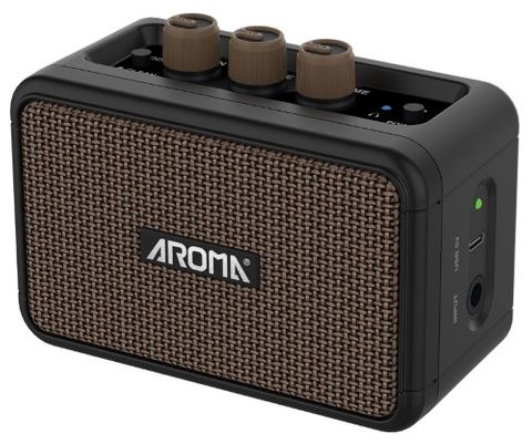 Aroma AG04 5w Black Portable Guitar Amp